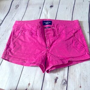 Low rise short shorts